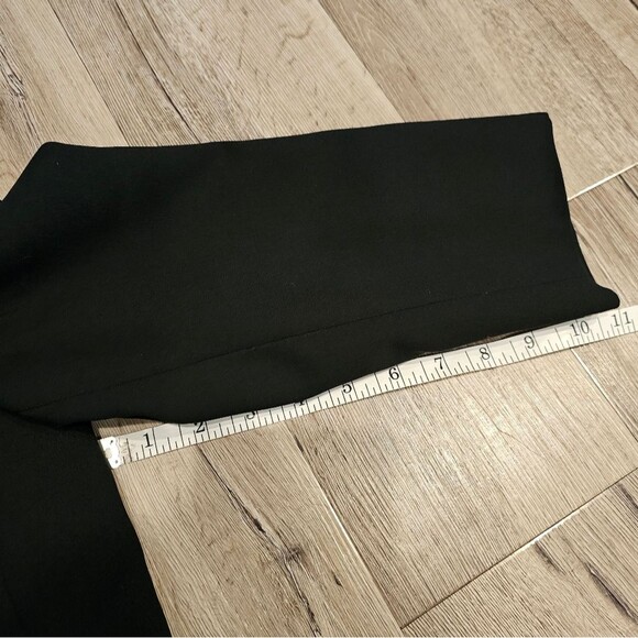 LE SUIT Black Blazer Jacket Notched Collar Single Breasted 3 button Suit Jacket - Picture 8 of 10